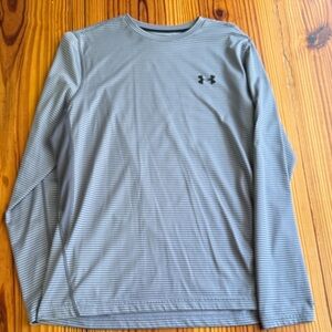 Under Armour Gray Long Sleeve Performance Tee